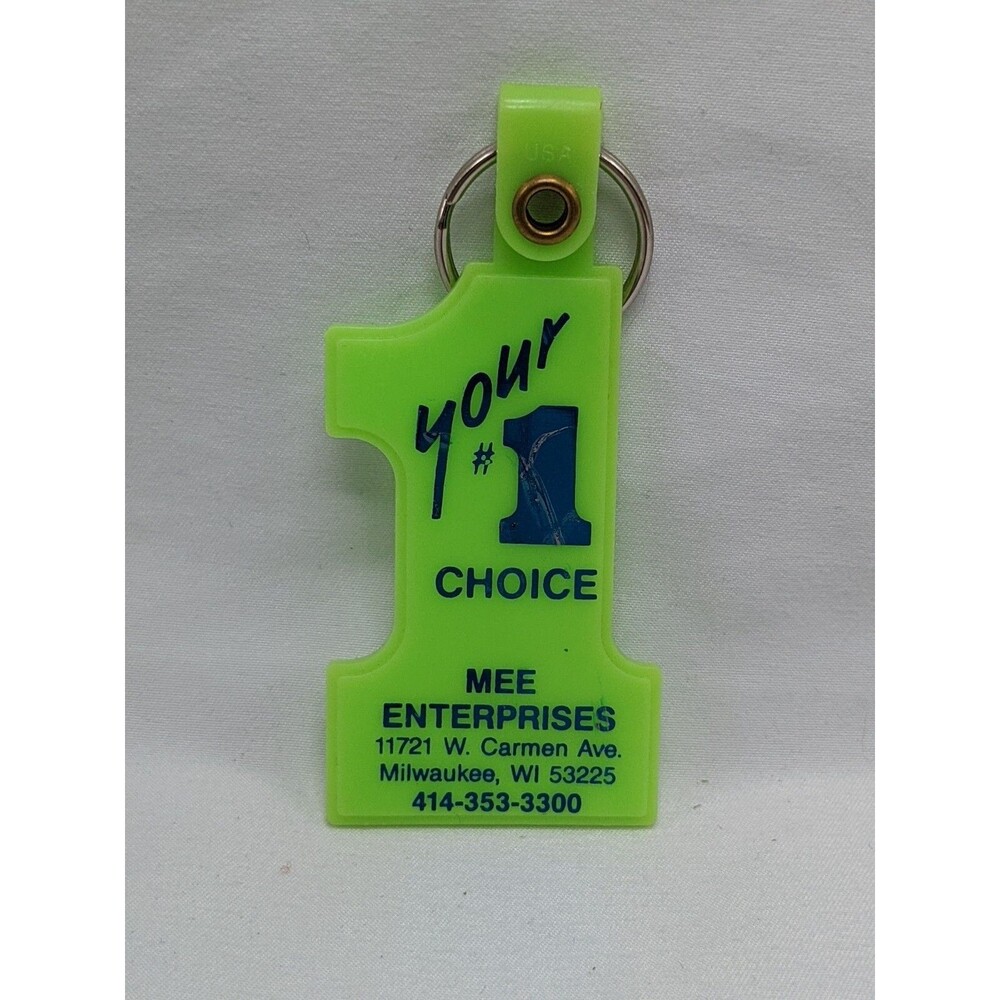 Your #1 Choice Mee Enterprises Milwaukee WI Keychain